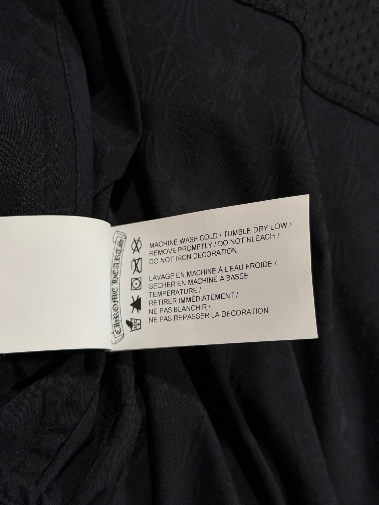 Chrome Hearts Match Point Windbreaker USA Scroll Back Graphic
