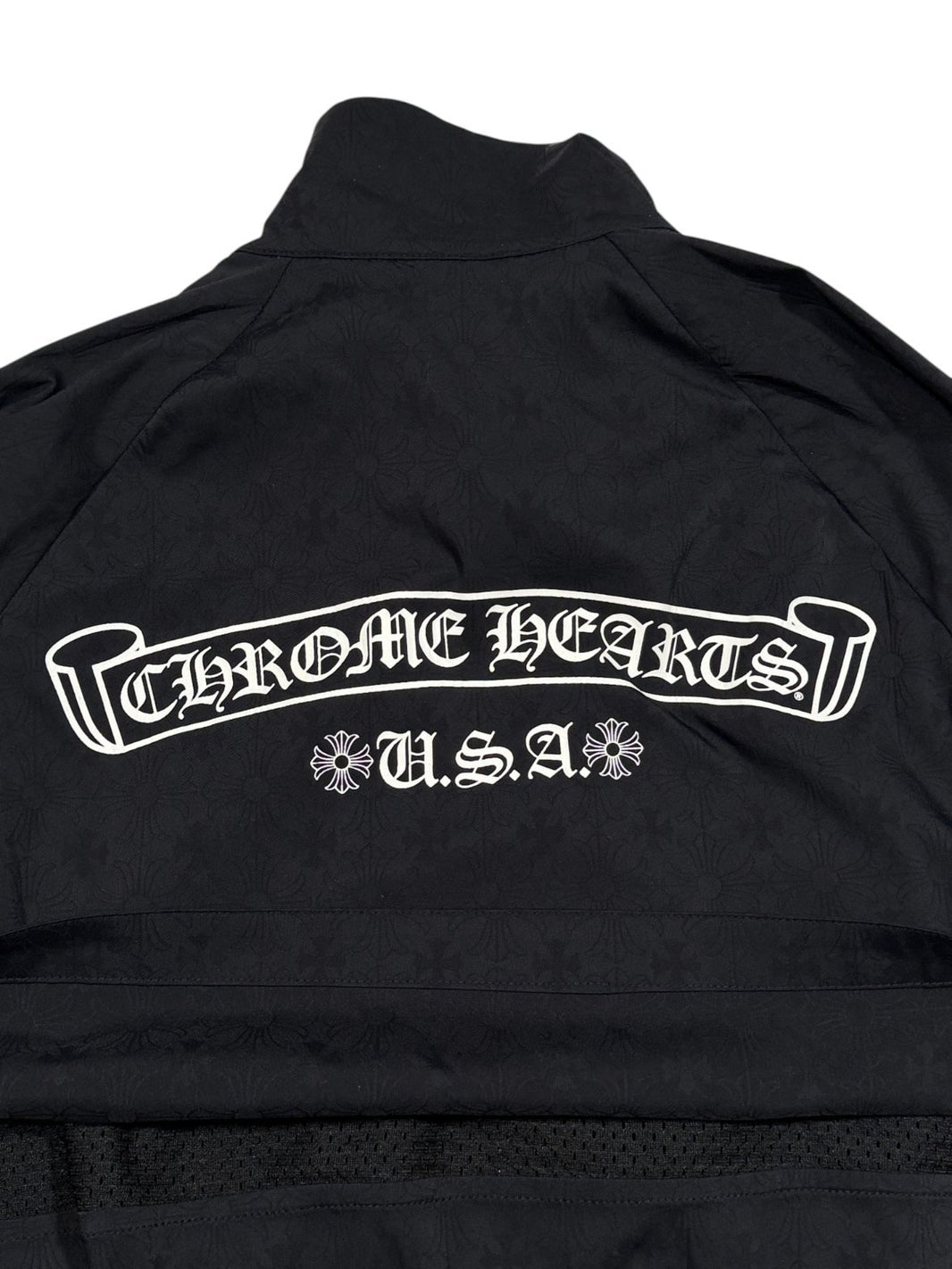 Chrome Hearts Match Point Jacket Collar Navy
