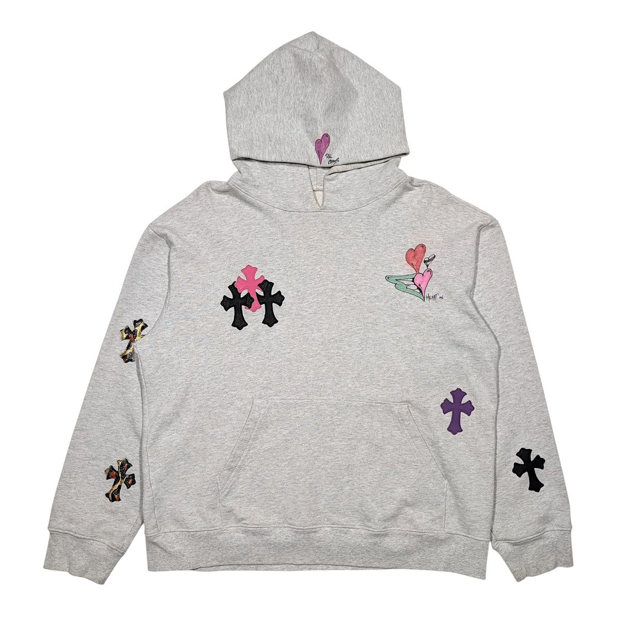 Matty Boy Multi Cross Patch Hoodie by Chrome Hearts | YP Collective