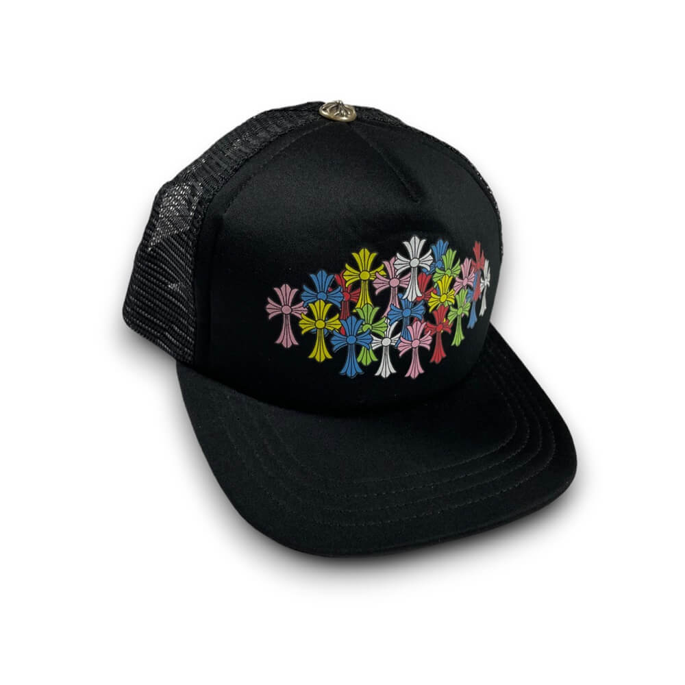 Chrome Hearts "King Taco" Multicolor Cross Trucker Hat Verified YP Collective