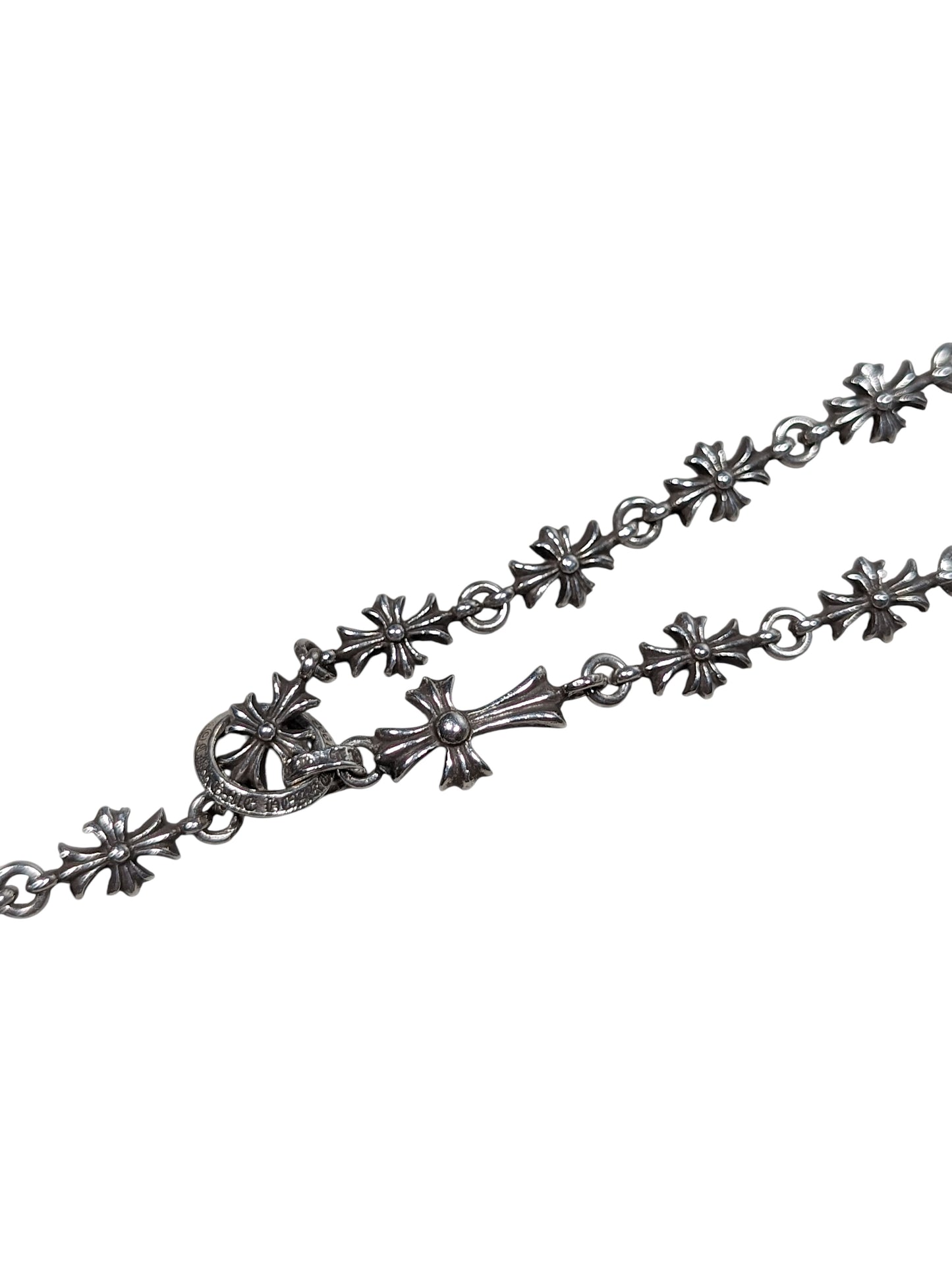 30" Tiny E Rosary Necklace w/ Babyfat & Tiny Fat