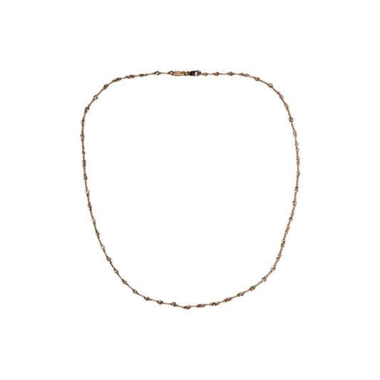 Chrome Hearts 22k Gold Twist Chain Authentic Necklaces