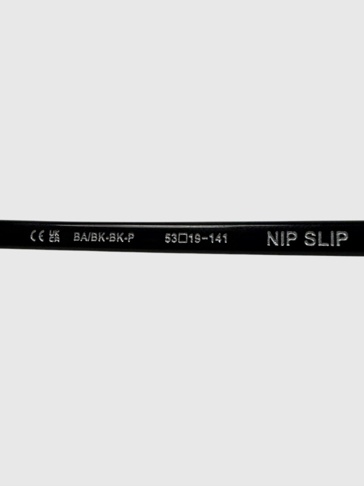 Nip Slip Chrome Hearts Eyewear Black Lens Scroll Rim