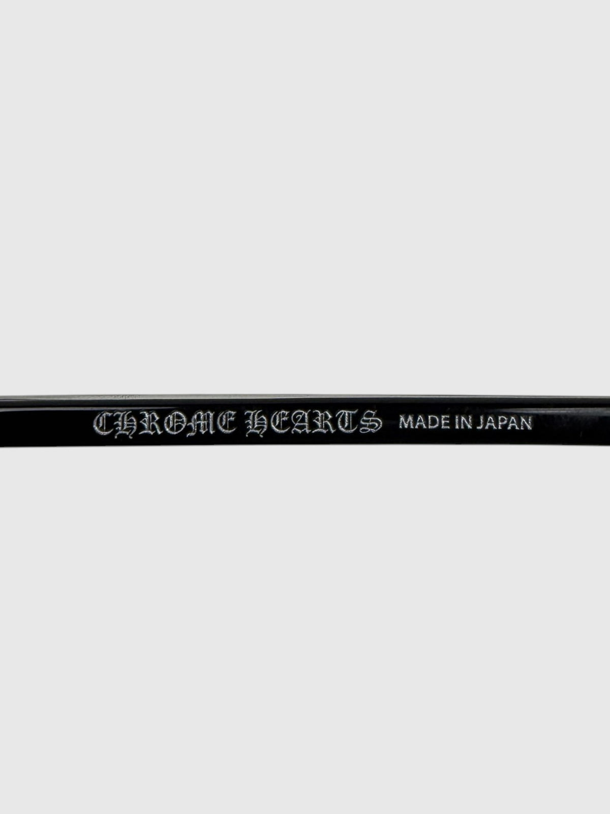 Made in Japan Chrome Hearts Nip Slip Sunglasses Black Silver