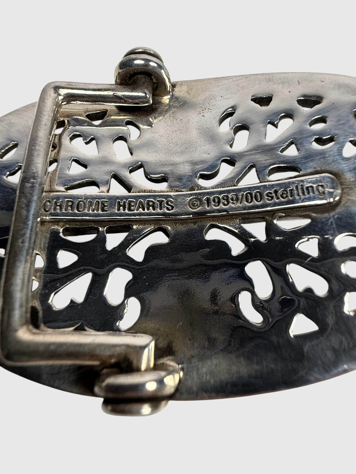 CH .925 Silver Cross Buckle Chrome Hearts Belt Hardware