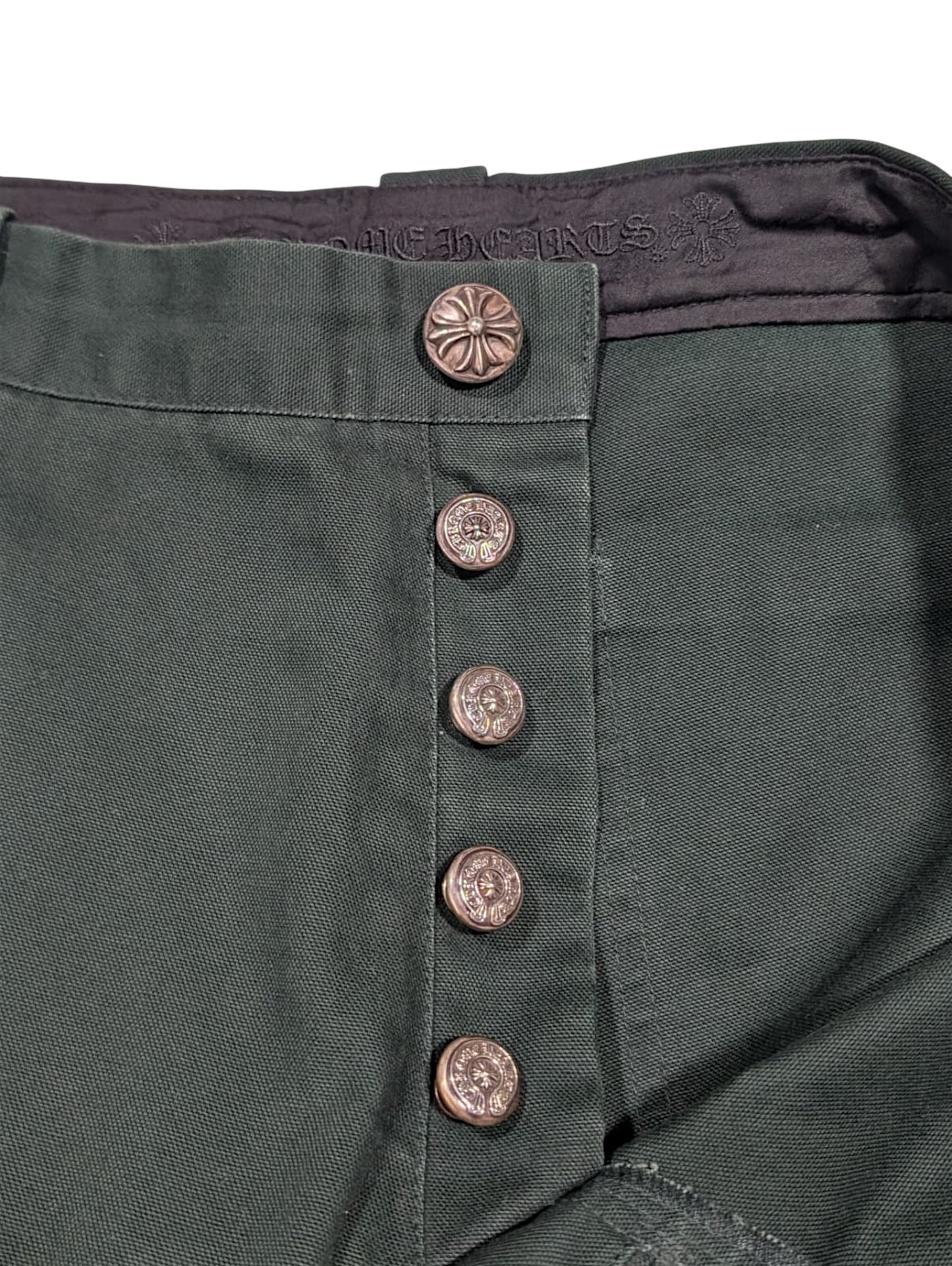 Japan Exclusive Green Double Knee Carpenter Pants