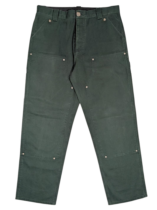 Chrome Hearts Green Double Knee Carpenter Pants Japan Exclusive Authentic Pants