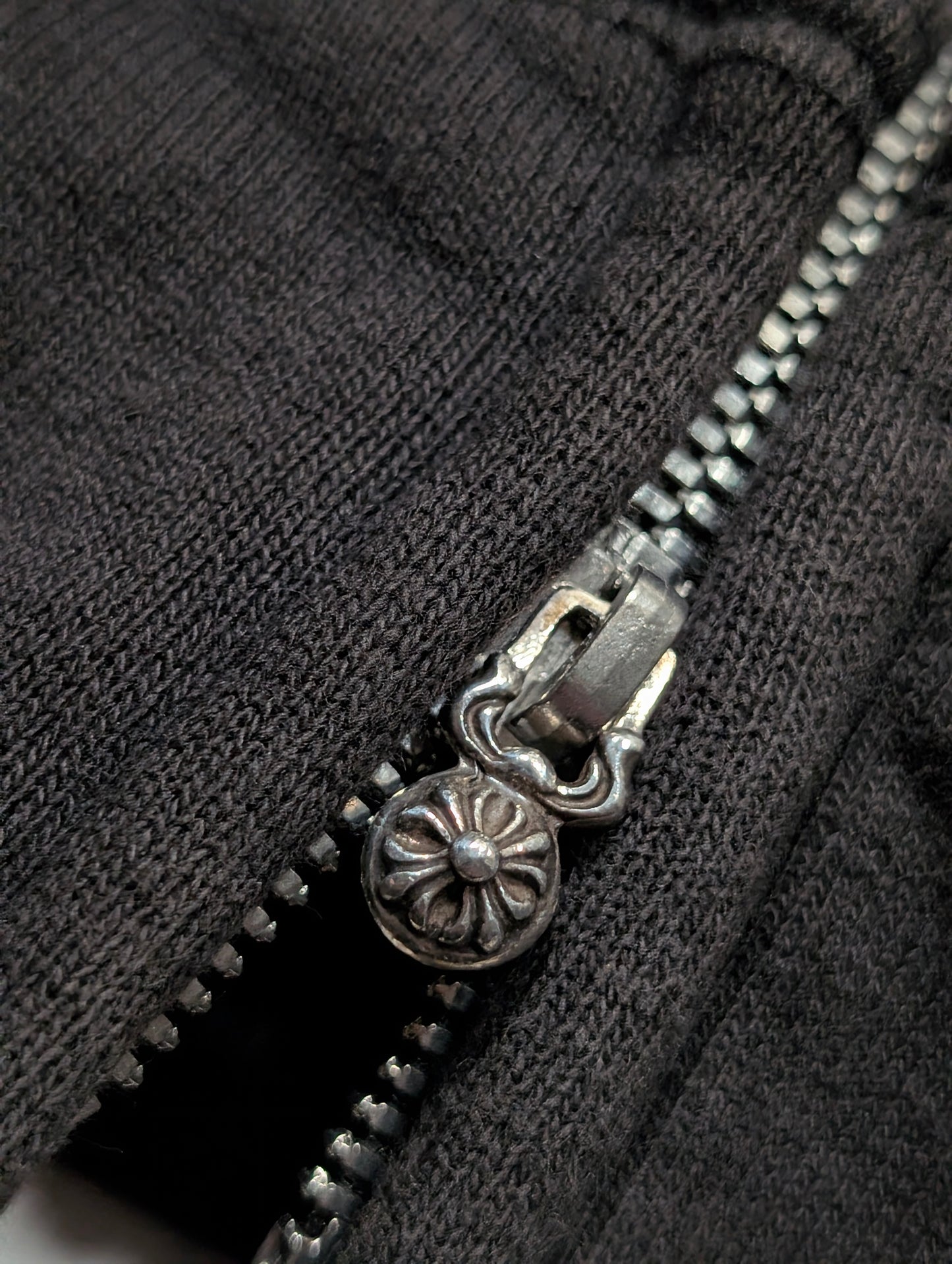 Paper Jam Triple Cross Patch Zip Up Hoodie