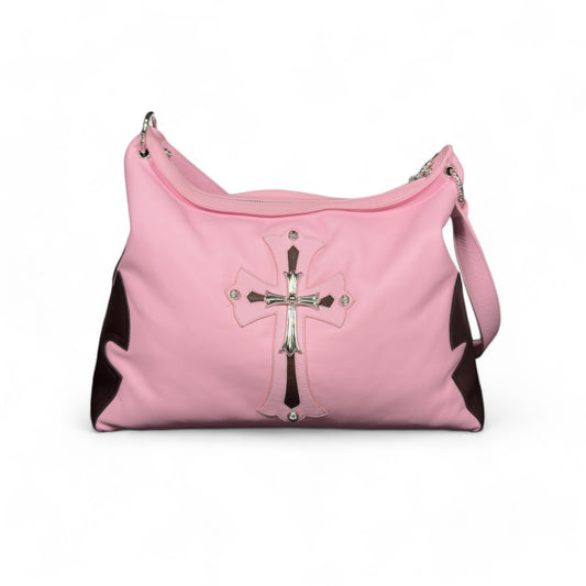 Chrome Hearts Pink Chocolate Lyon Bag Authentic Handbags