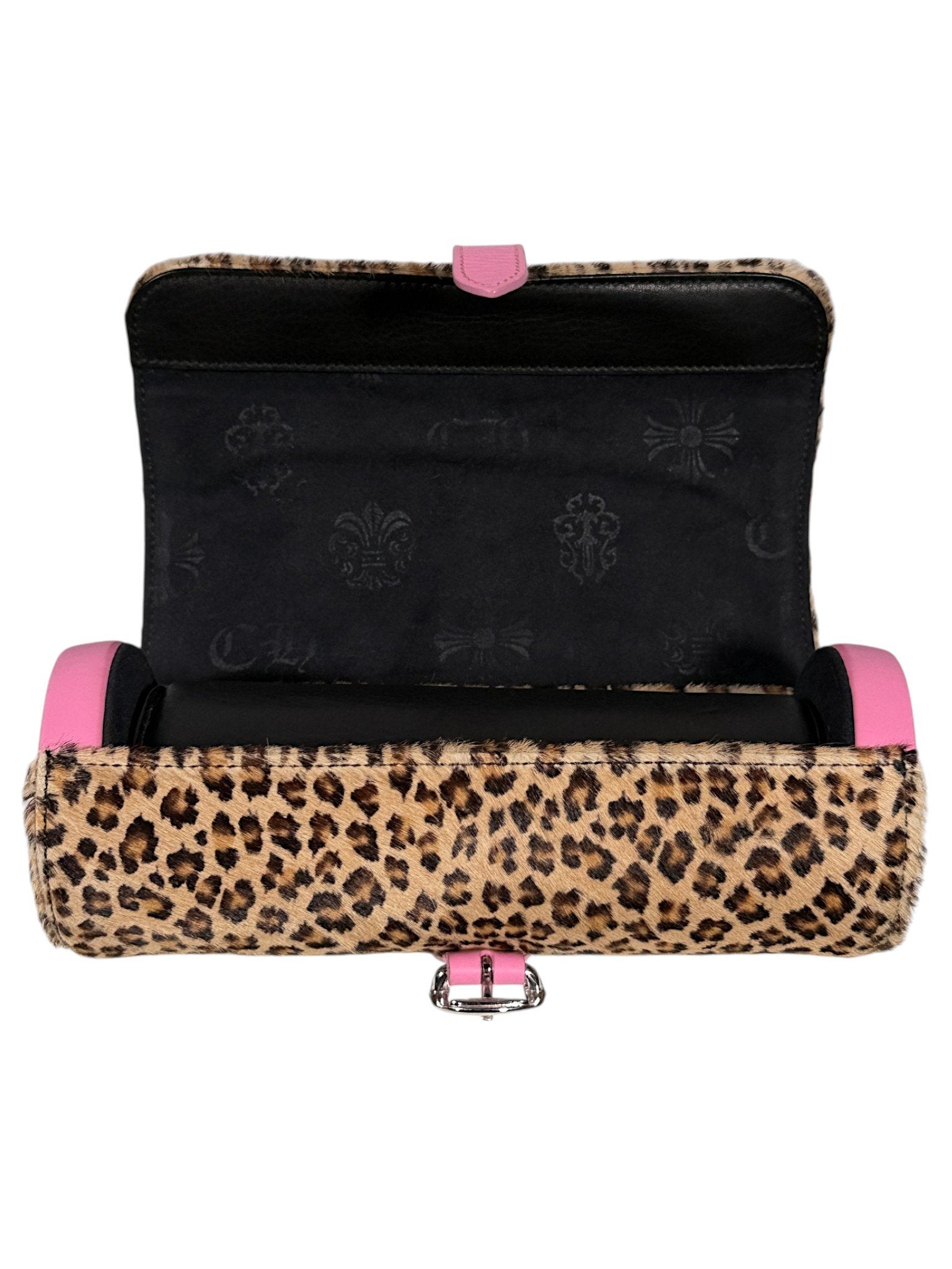 Chrome Hearts Monogram Silk Lining Interior Watch Roll