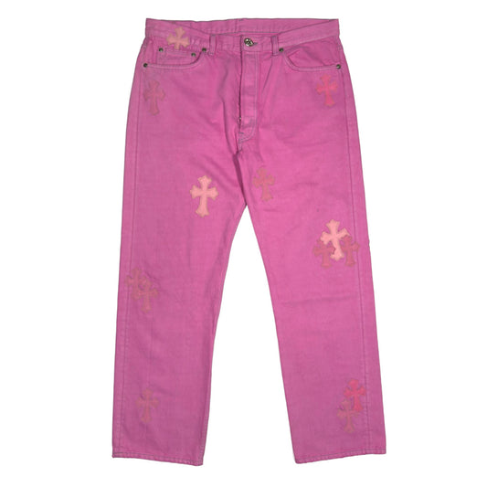 Chrome Hearts Sex Records Levi’s Cross Patch Jeans Authentic Jeans