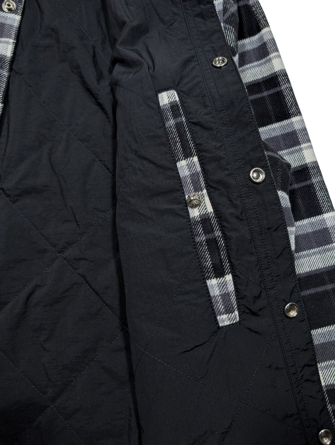 Chrome Hearts Work Dog Quilted Flannel Jacket Archival
