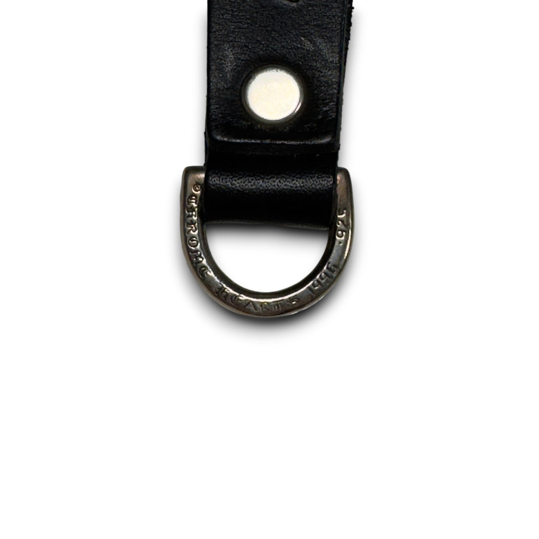 Chrome Hearts Crossball Leather Belt Loop D Ring Archival