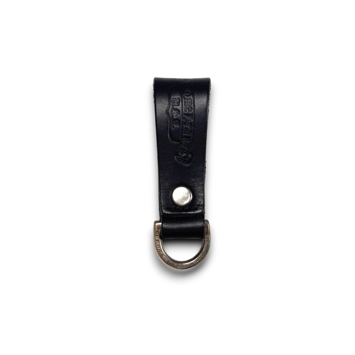 Crossball Leather Belt Loop D Ring