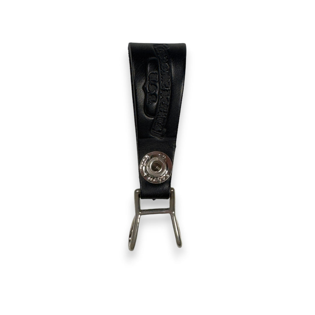 Chrome Hearts Crossball Leather Belt Loop Verified YP Collective