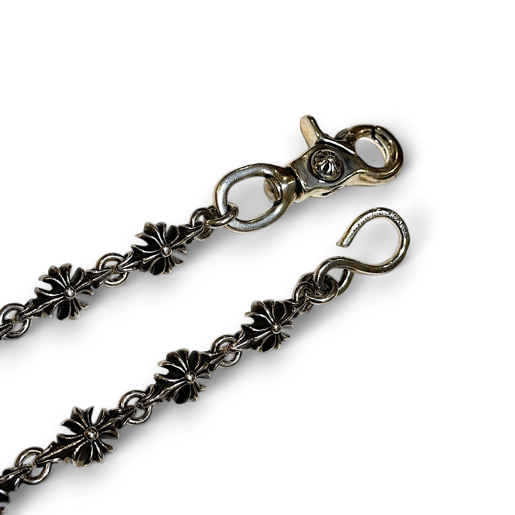 Chrome Hearts cutout wallet chain