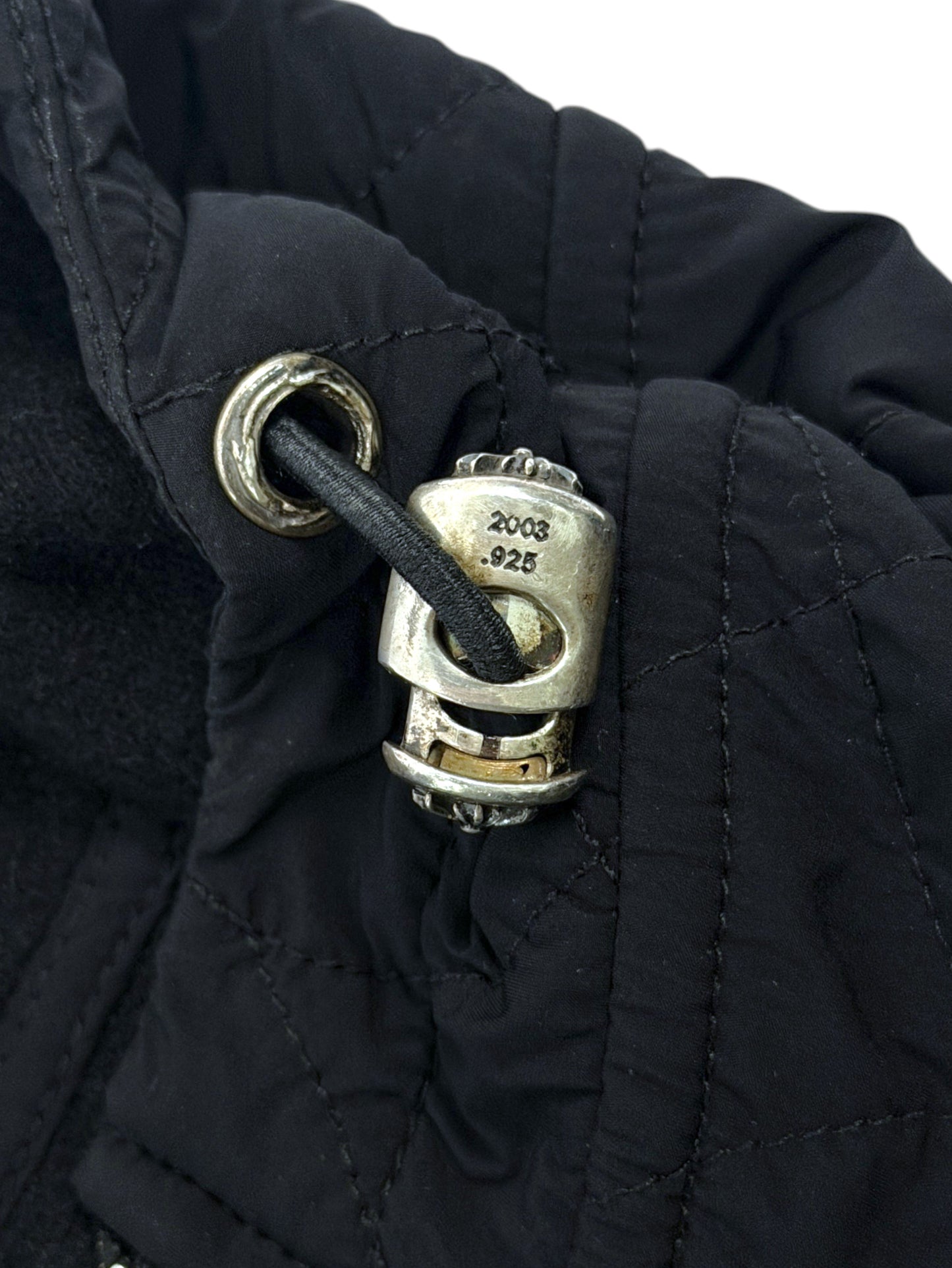 Chrome Hearts .925 Silver Zipper Pull Stamped Sterling Hardware