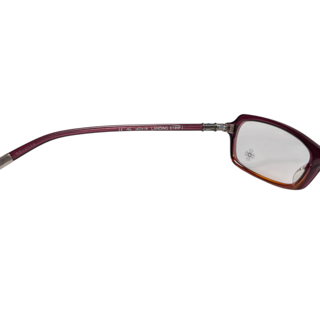 Chrome Hearts CH Landing Strip Glasses Authenticated Designer
