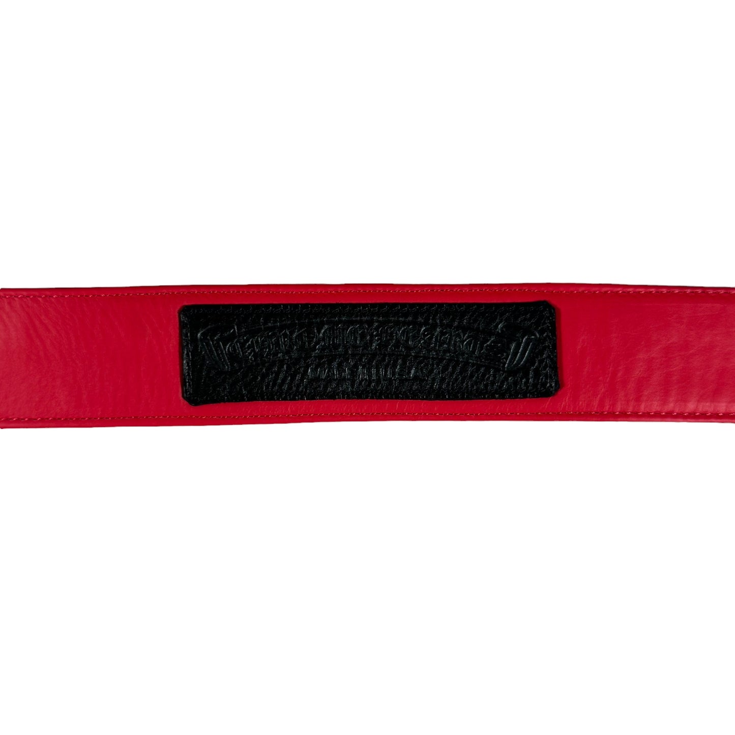 chrome heart red belt