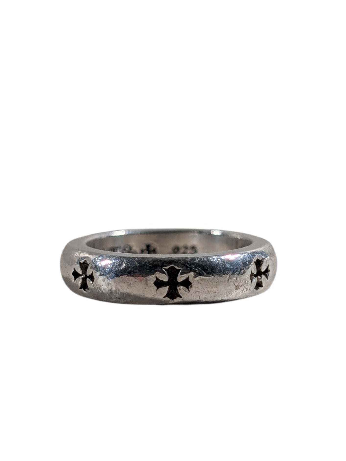 Chrome Hearts Negative Cross Plus Ring Authentic Rings