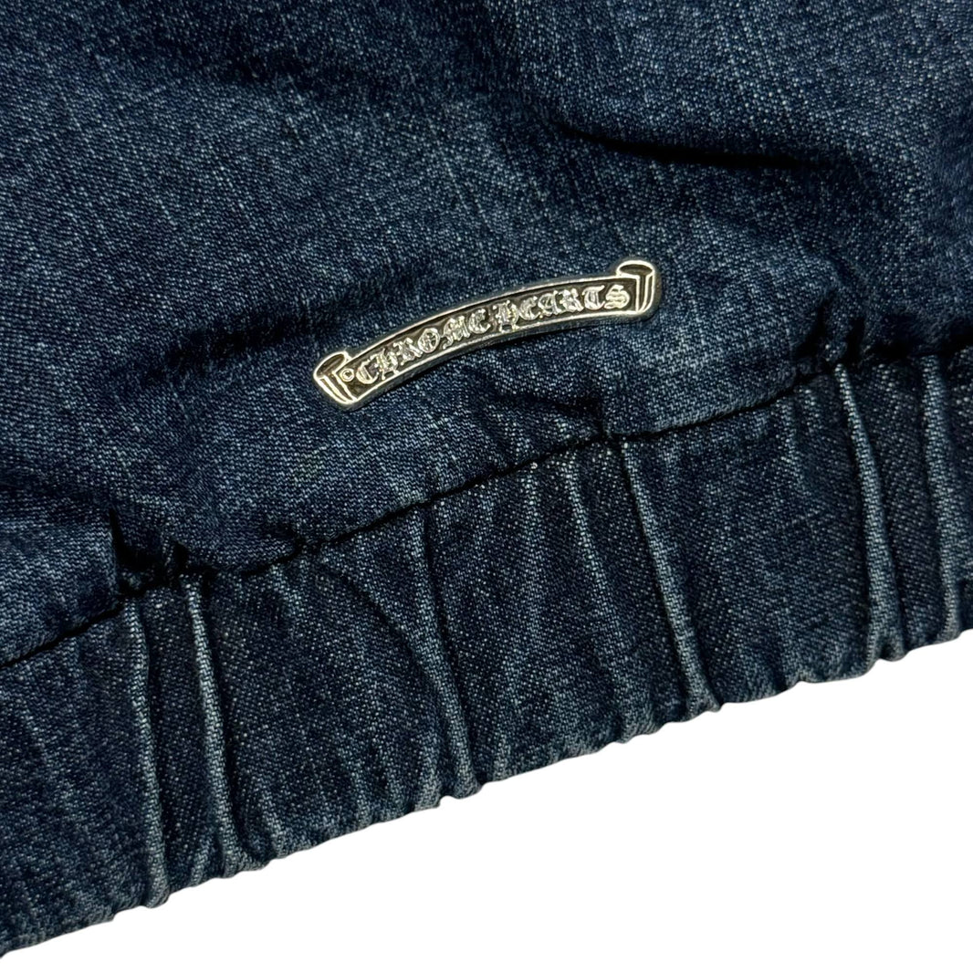 Chrome Hearts White Cross Patch Denim Anorak Jacket Archival