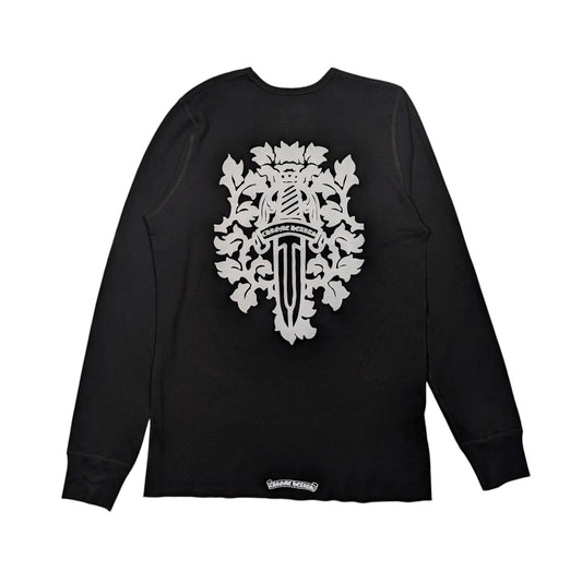 Chrome Hearts Thermal Shirt Vine Dagger LS Authentic T-Shirts