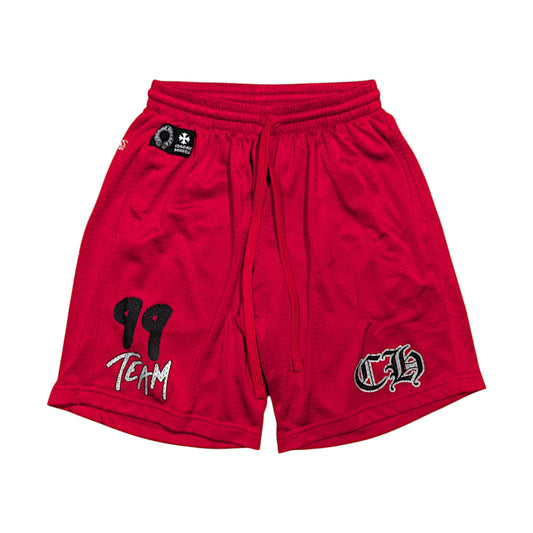 Chrome Hearts CH Matty Boy Mesh Team Shorts Authentic Shorts