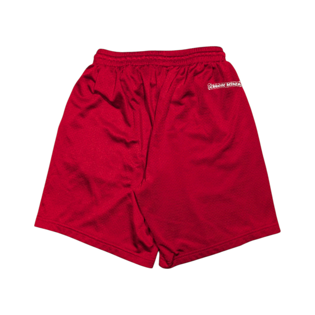 Chrome Hearts CH Matty Boy Mesh Team Shorts Sterling Silver Hardware