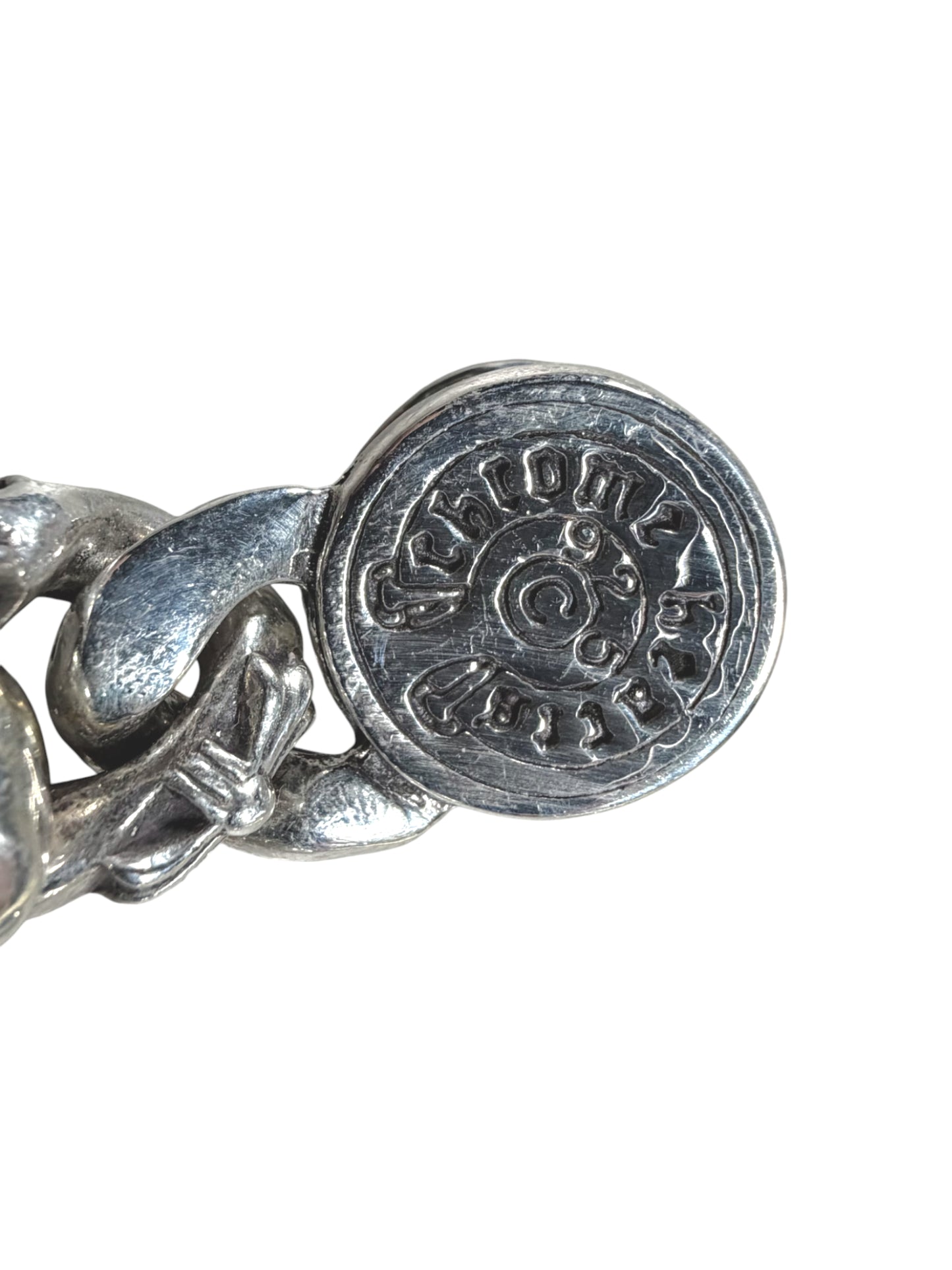 Chrome Hearts Fancy Link Bracelet Silver Luxury Streetwear