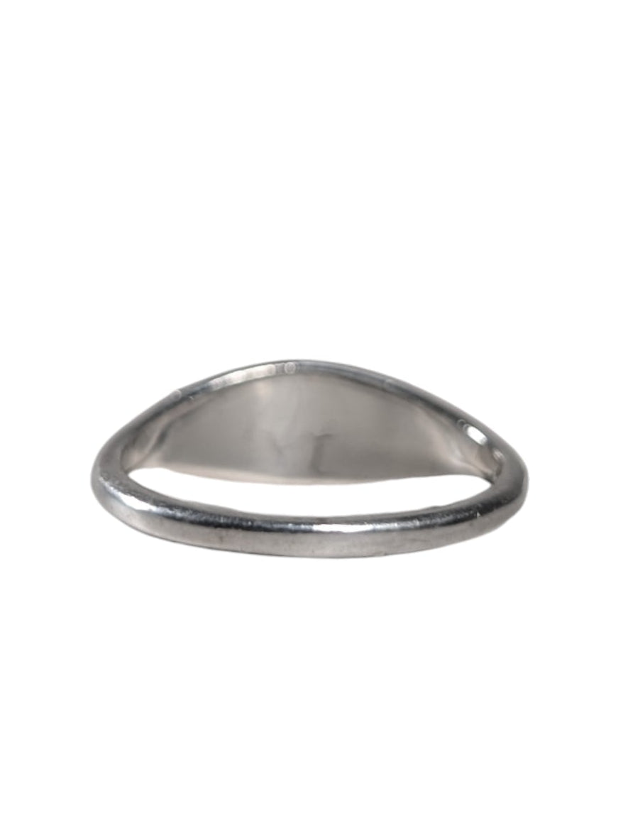 Chrome Hearts Silver Tiny Pyramid CH Plus Ring Archival