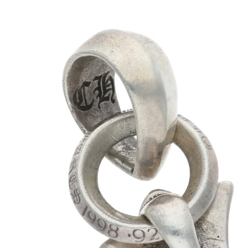 Small Cross Pave Diamond Pendant Bale