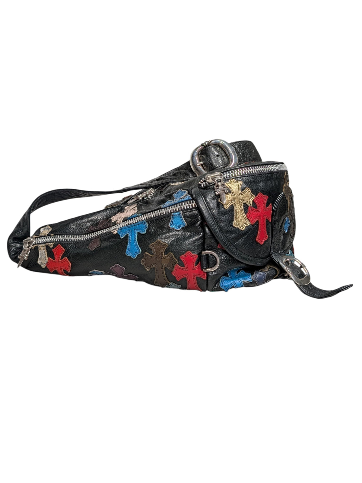 Snat Pack XL Multicolor Cross Patch Bag by Chrome Hearts | YP 