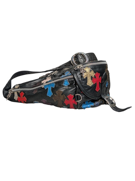 Snat Pack XL Multicolor Cross Patch Bag by Chrome Hearts | YP