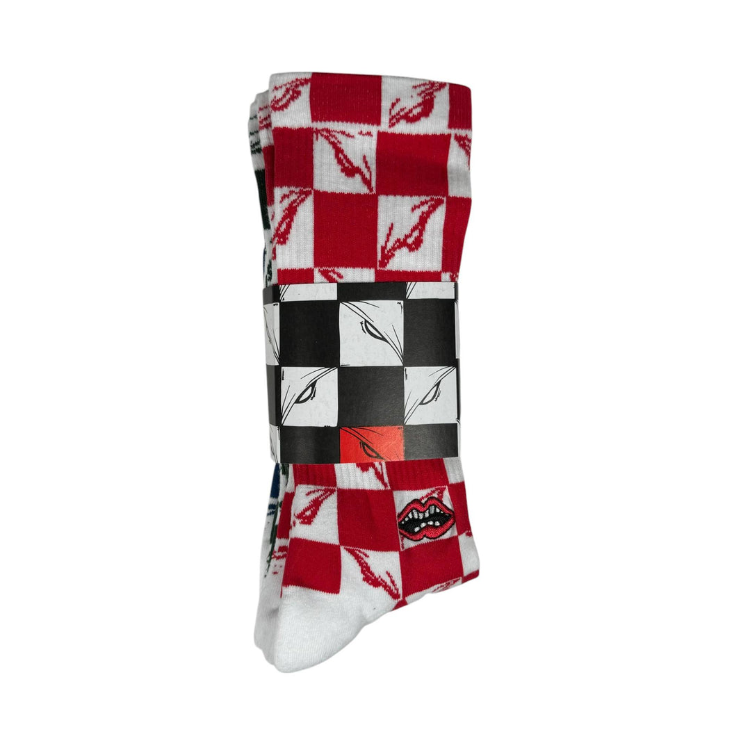 Chrome heart socks