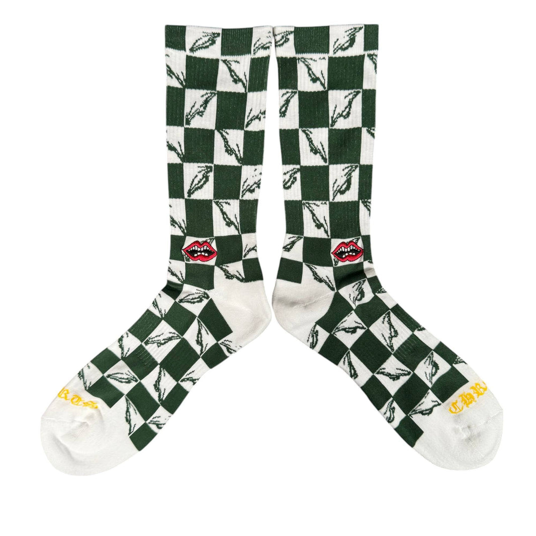 Chrome hearts chomper socks