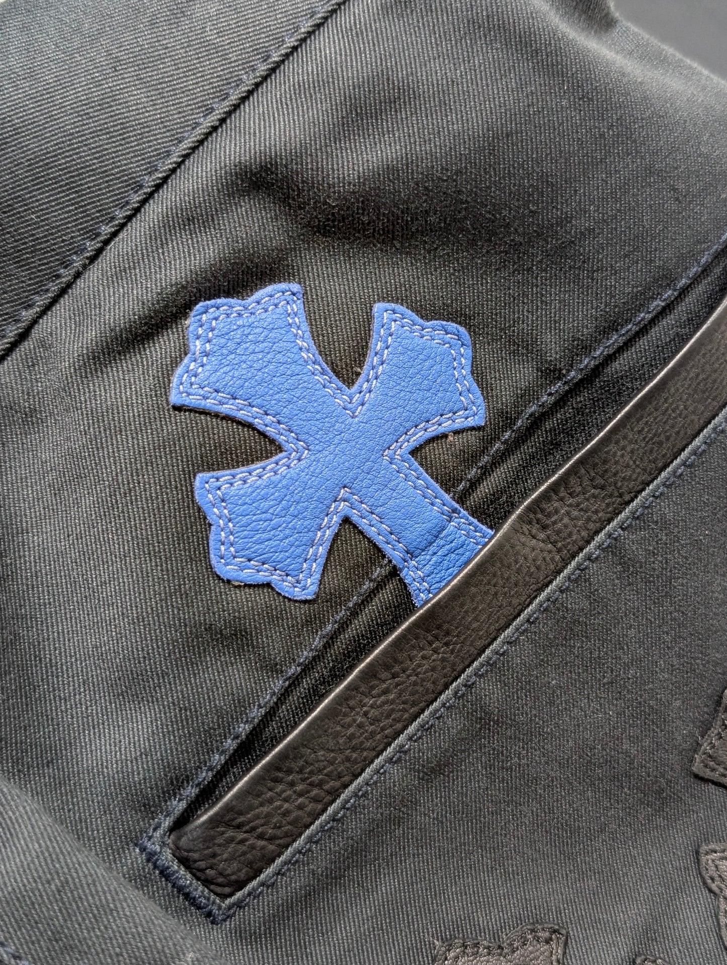 Spider Man Cross Patch Chino Pants Red & Blue