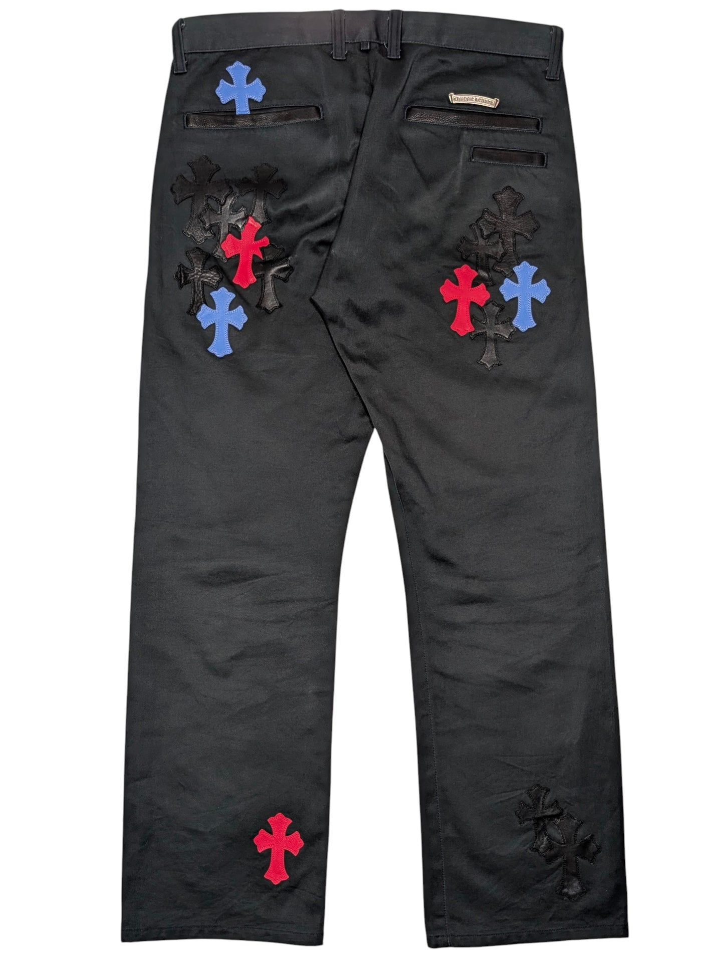 Spider Man Cross Patch Chino Pants Red & Blue
