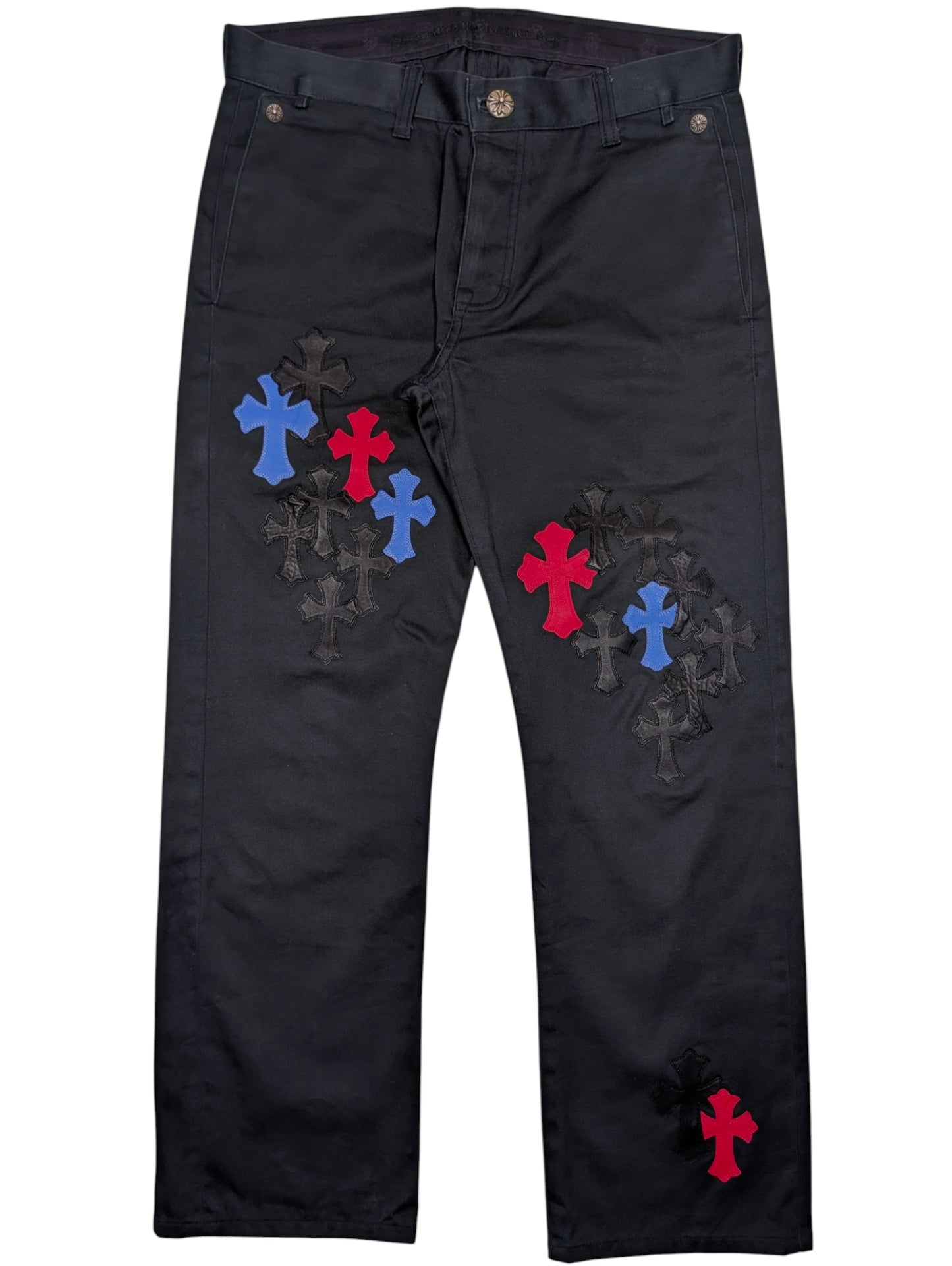 Spider Man Cross Patch Chino Pants Red & Blue