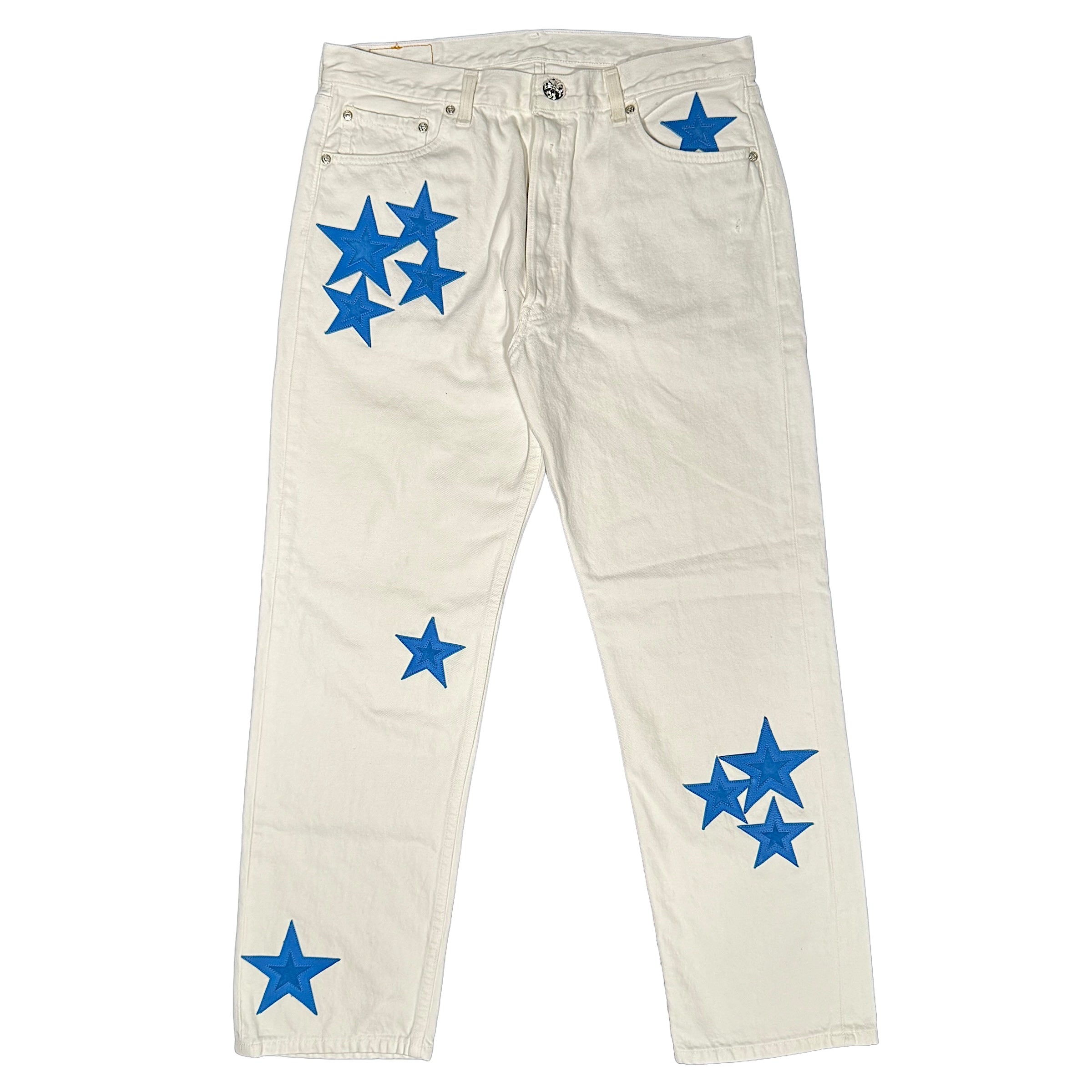 Chrome Hearts Star Patch Levi's Jeans Authentic Jeans