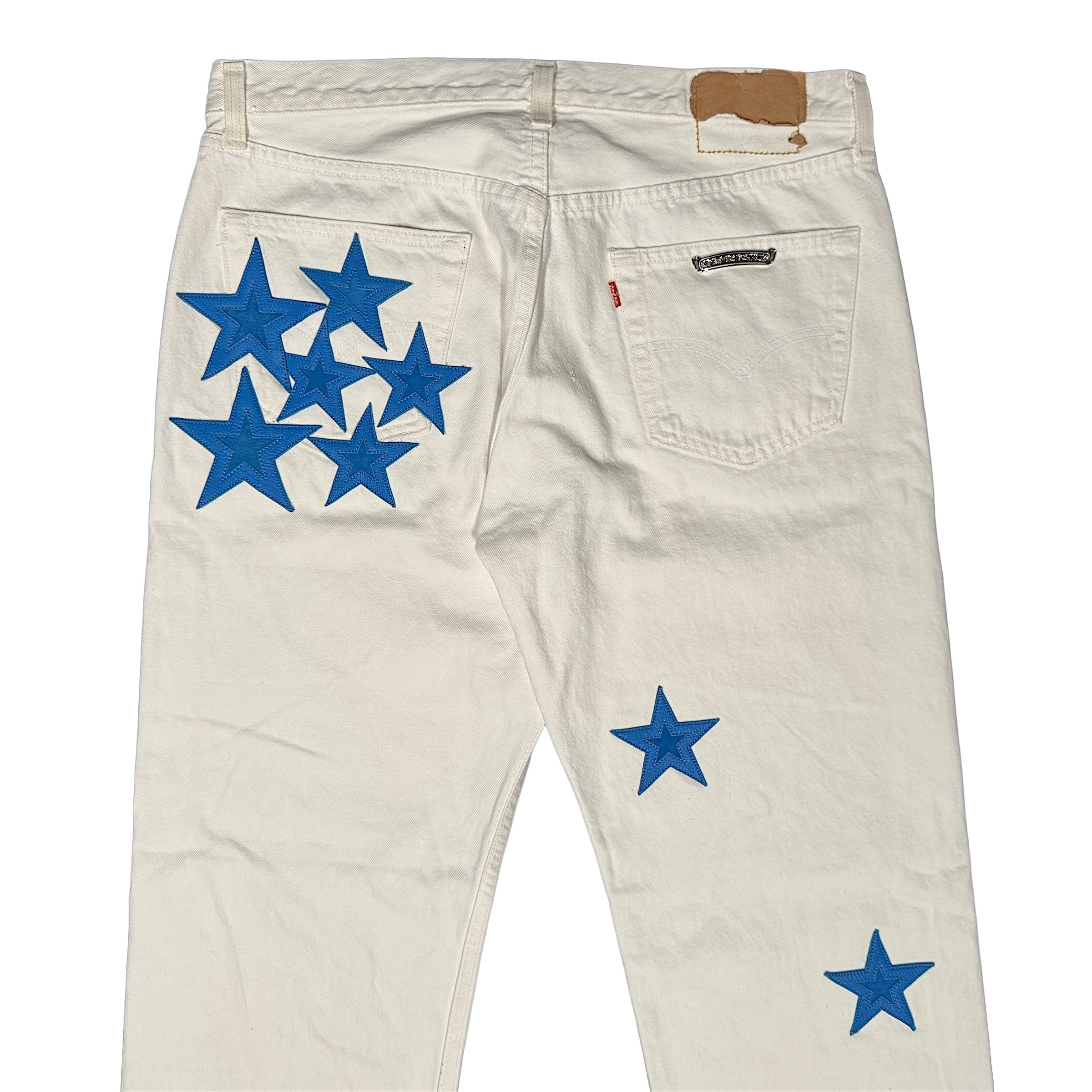 Chrome Hearts Star Patch Levi's Jeans Archival