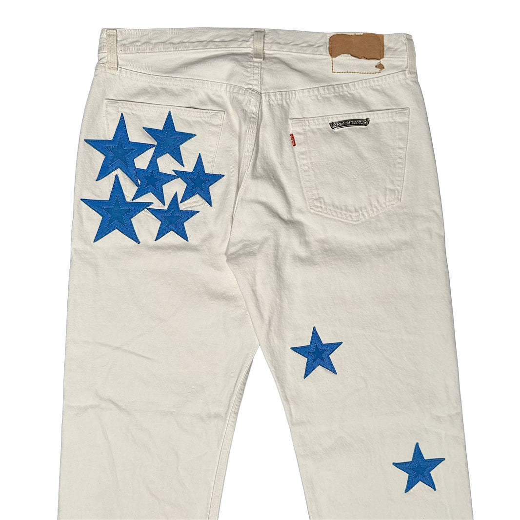 Chrome Hearts Star Patch Levi's Jeans Archival