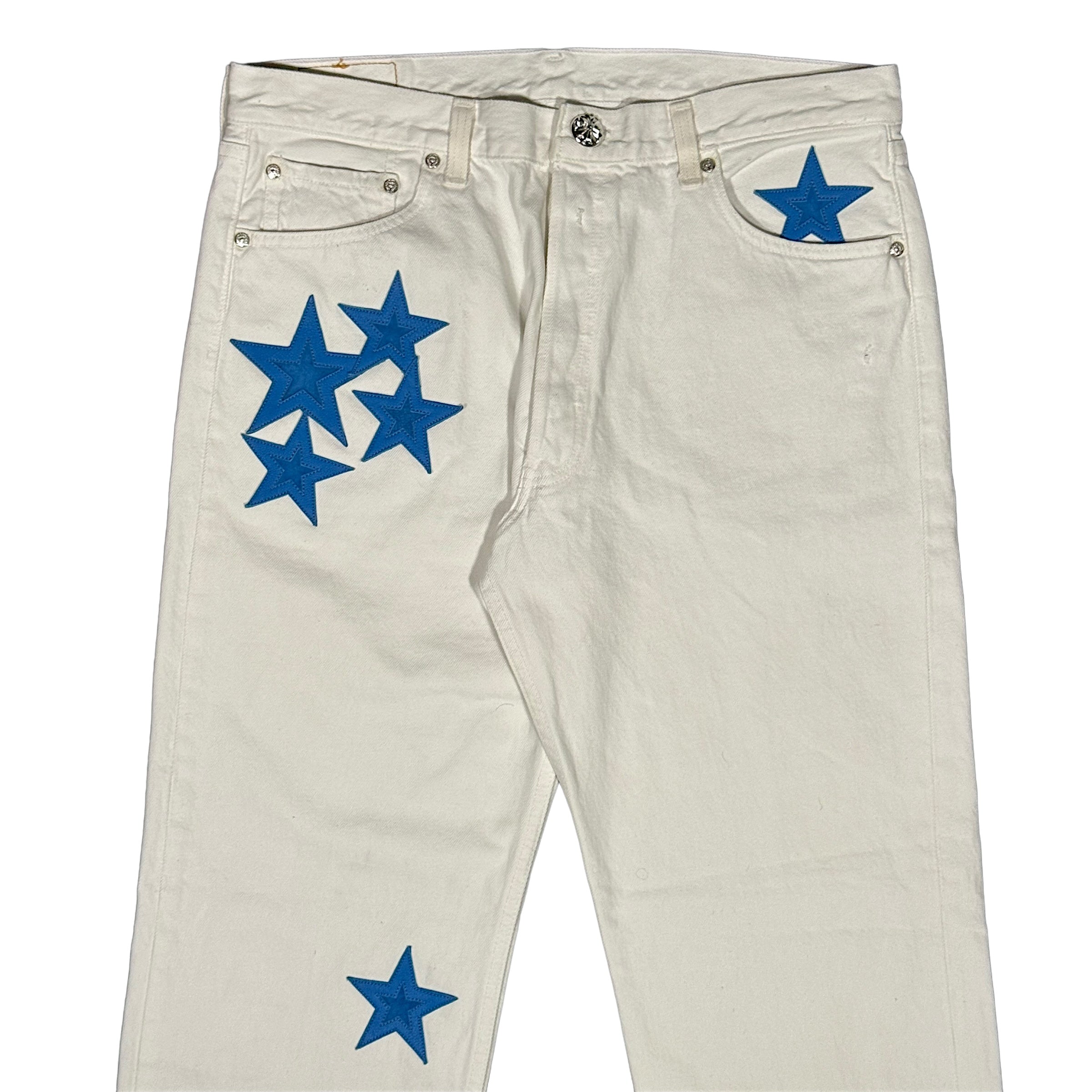 Chrome Hearts Star Patch Levi's Jeans Verified YP Collective