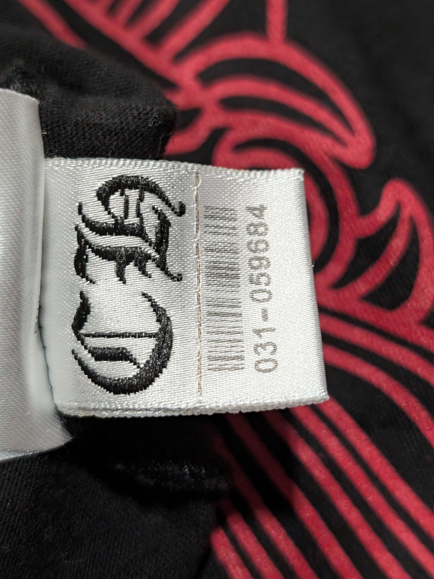 Jesse Jo 'Fire of Love' Red Floral Cross LS