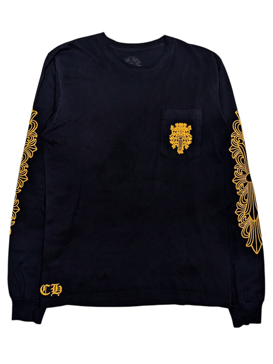 Chrome Hearts CH V89 Dagger LS T-Shirt Authentic T-Shirts