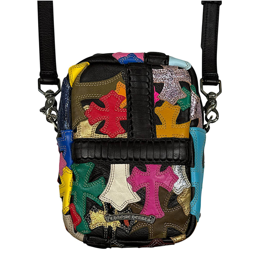 Chrome Hearts Multi Color Cross Patch Bag