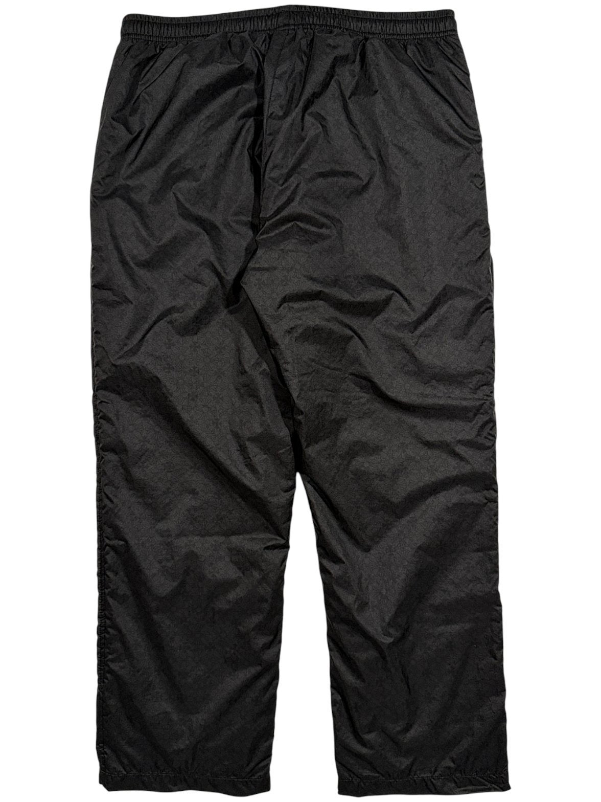Chrome Hearts Trash Pickup Track Pants Back Black Nylon Made in USA