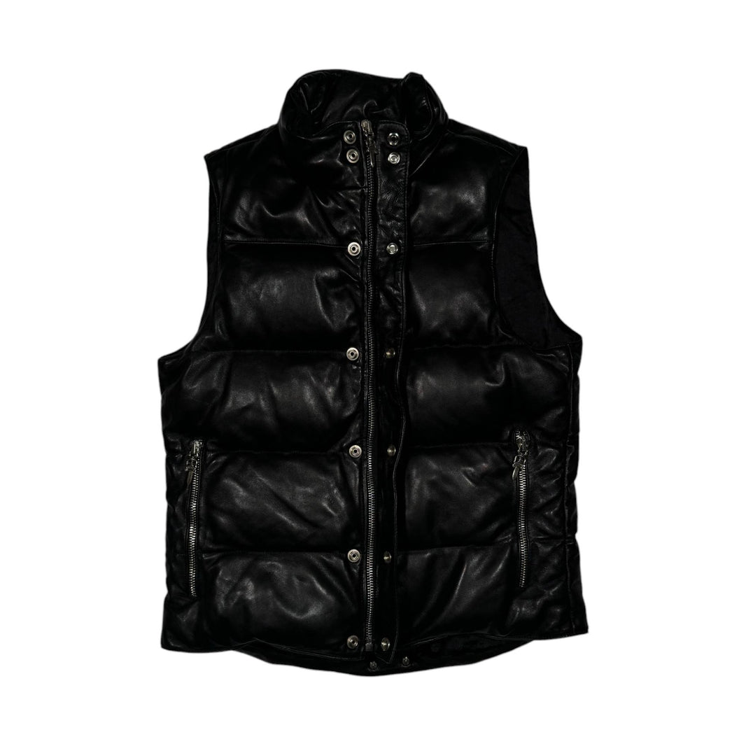 Chrome hearts leather vest