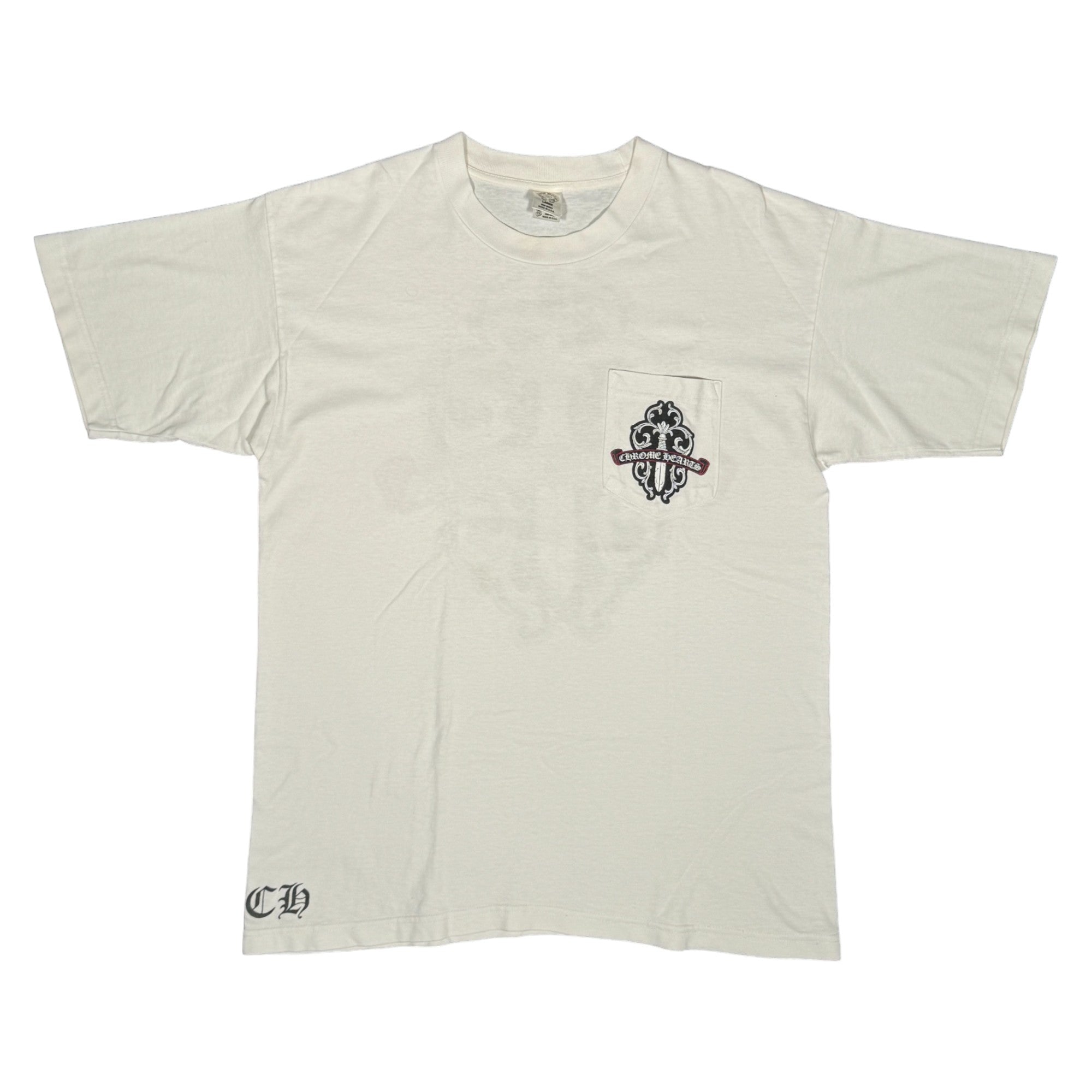 Chrome Hearts Vine Dagger Pocket T-Shirt White - YP Collective – Young ...