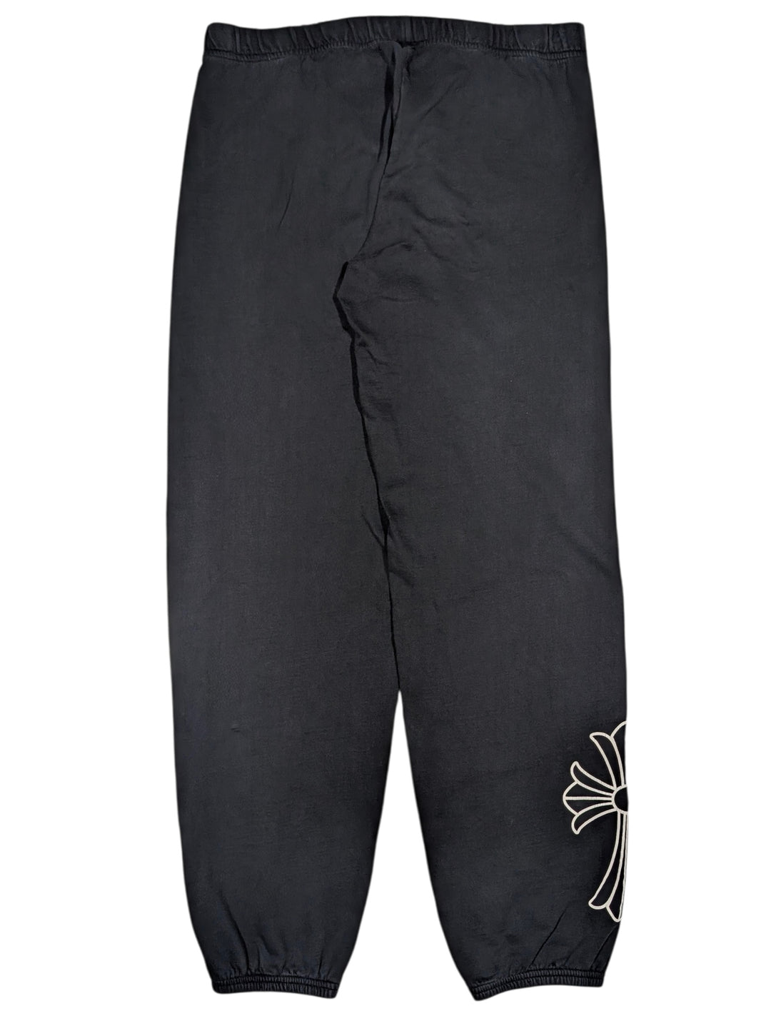 Chrome Hearts Vintage Cross Logo Sweatpants Sterling Silver Hardware