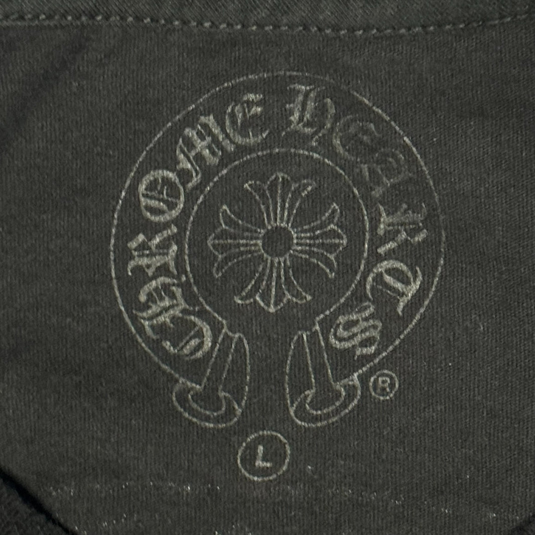 Chrome Hearts Scroll Logo Pocket T-Shirt Authenticated Designer